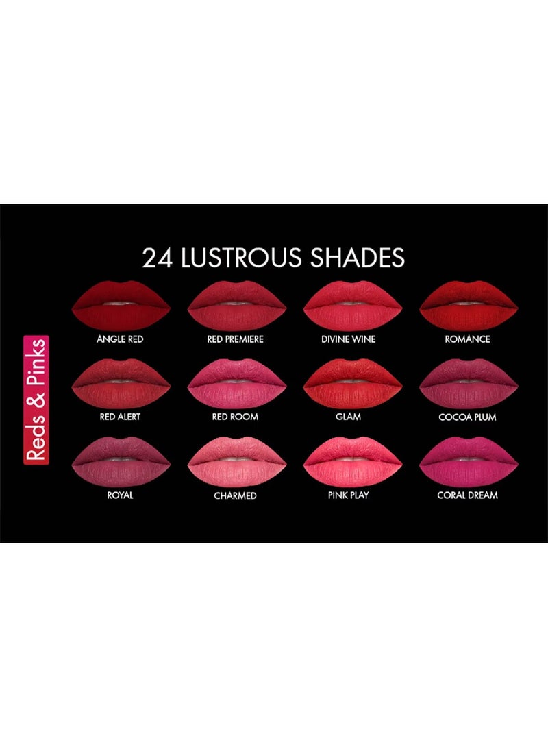 إنسايت أحمر شفاه سائل غير قابل للانتقال من إنسايت - لون أحمر ملائكي | مقاوم للماء | لمسة نهائية مطفية | مقاوم للانتقال والتلطخ | خفيف الوزن | يدوم حتى 12 ساعة | غني بالأصباغ 4 مل - Image 3